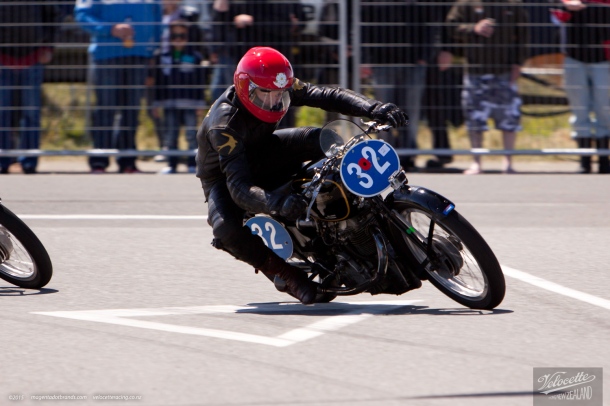 350cc, Burt Munro Challenge, Chris Swallow, Classic Motorcycle Racing, Classic Pre ‘63 Girder Forks, Invercargill, KTT MKVIII, New Zealand, Rider 32, Street Races, Velocette