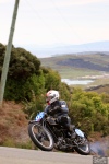 Bluff Hill, Bluff HIll Climb, Burt Munro Challenge, Flagstaff Road, Motupohue, Neville Mickleson, New Zealand, NZ Hill Climb Champs, Rider 95, Velocette KTT MKIV 350
